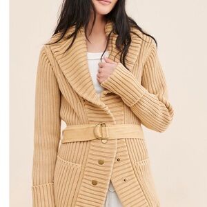 NWOT Free People Ryanne Long Haul  Cardi